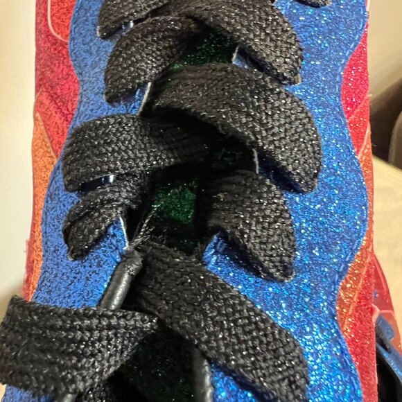 Converse JW Anderson Uniqlo Loewe Collab Limited Edition Sneaker Multi Glitter M - Picture 3 of 8